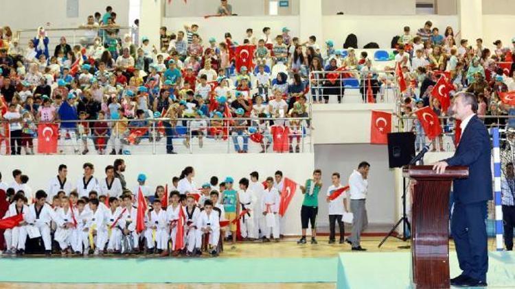 Şahinbeyli sporcular sertifikalarını aldı