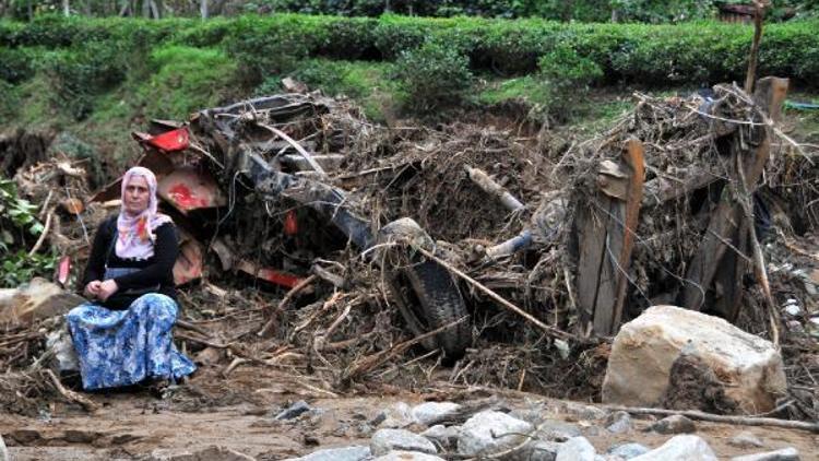 Rize ve Artvinde şiddetli yağış uyarısı korkuttu