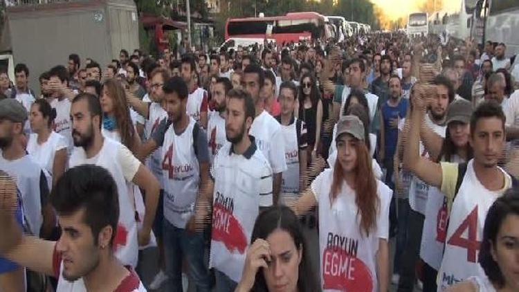 Kartalda Gericiliğe, emperyalizme, darbecilere boyun eğmeyeceğiz mitingi