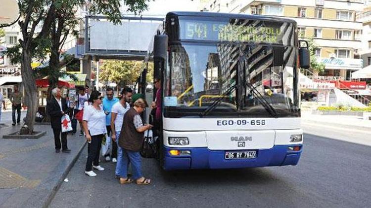 Ankara’da EGO otobüsleri bayram süresince ücretsiz