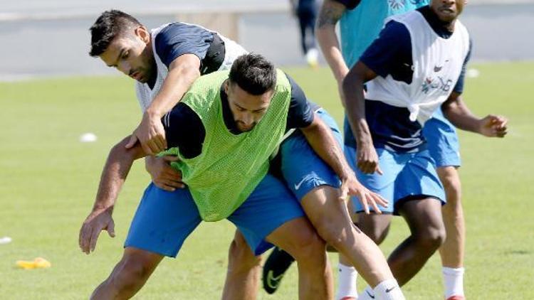 Trabzonspor’da neşeli antrenman