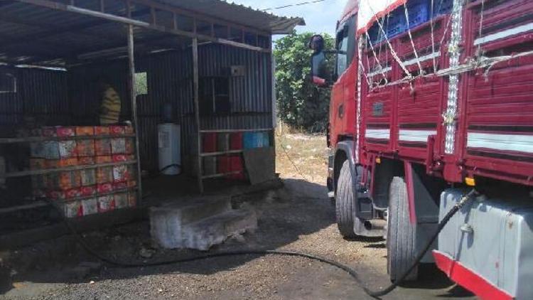 Pamukovada 730 litre 10 numara yağ ele geçirildi