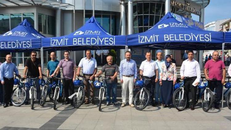 İzmitte Haydi İşe Bisikletle projesi