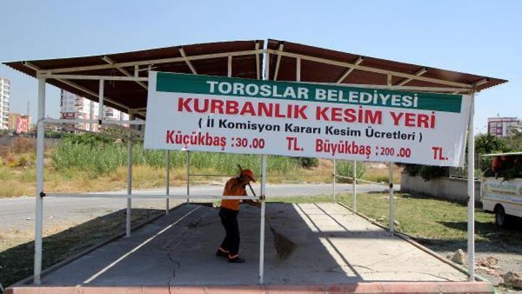 Toroslarda kurban satış ve kesim yerleri belirlendi