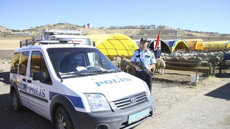 Kurban pazarına huzur denetimi