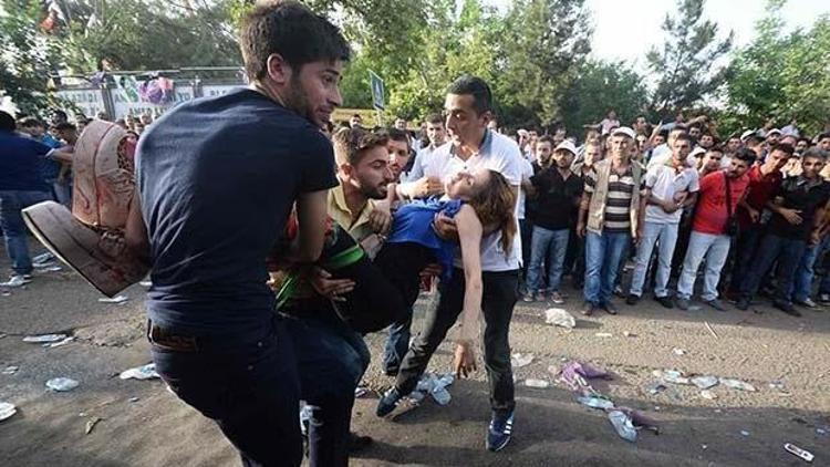 HDP mitinginde bombayı patlattıktan sonra, otelde haberleri izlemiş