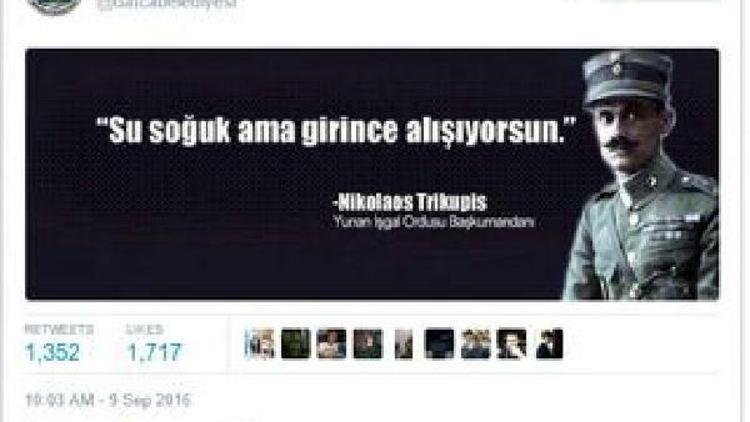 Datça Belediyesi tepki çeken tweeti sildi