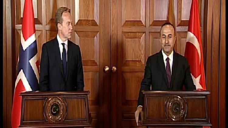 Dışişleri Bakanı Mevlüt Çavuşoğlu, Norveç Dışişleri Bakanı ile görüştü