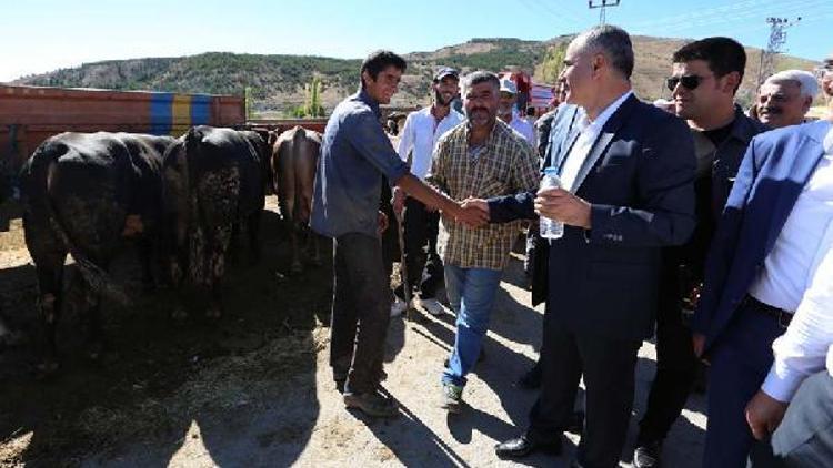 Başkan Aydın, kurban pazarını gezdi