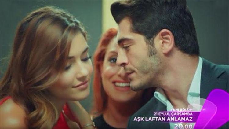 Aşk Laftan Anlamaz 11. bölüm fragmanında romantik sahne