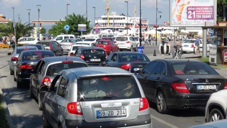 Çanakkalede dönüş yoğunluğu