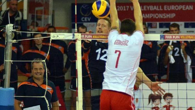 Türkiye - Hollanda voleybol maçı fotoğrafları