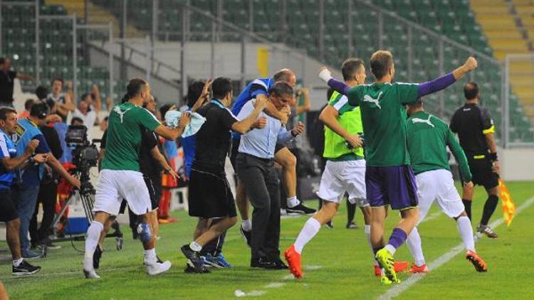 Bursaspor-Kayserispor Maç sonu fotoğrafları