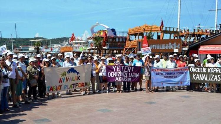 Balıkesir ve Çanakkalede çevrecilerden Cerattepe desteği