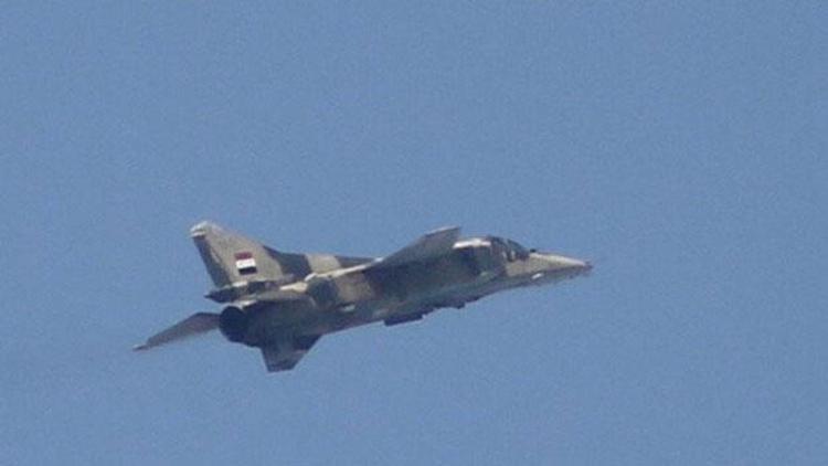 Suriyede rejime ait savaş uçağı düşürüldü
