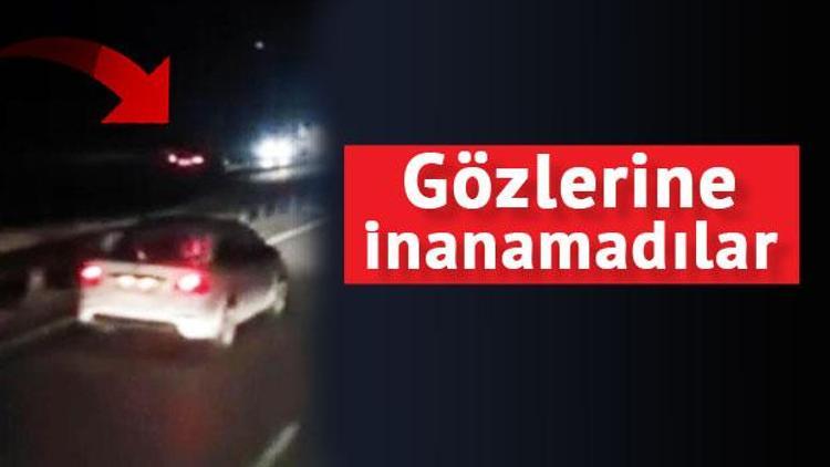 Ters yönde giden sürücü trafiği birbirine kattı