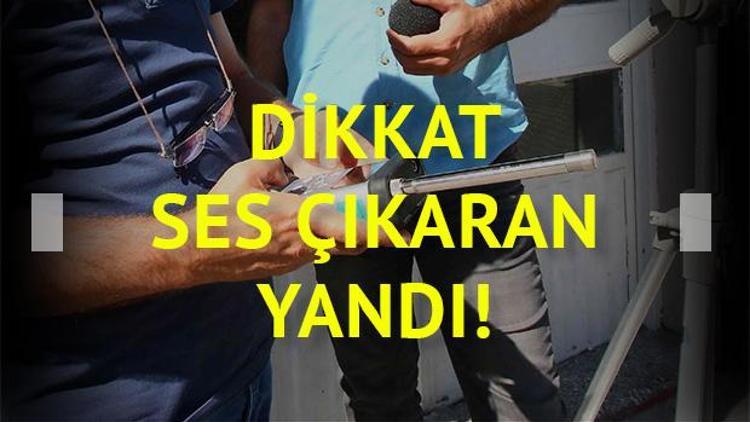 Bayraklıda gürültü denetimi