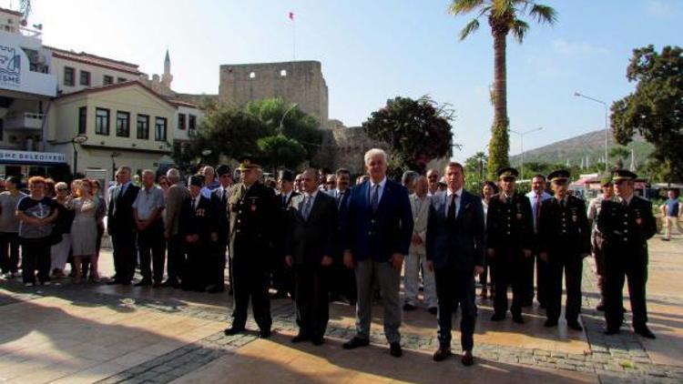 Çeşmede Gaziler Günü kutlaması