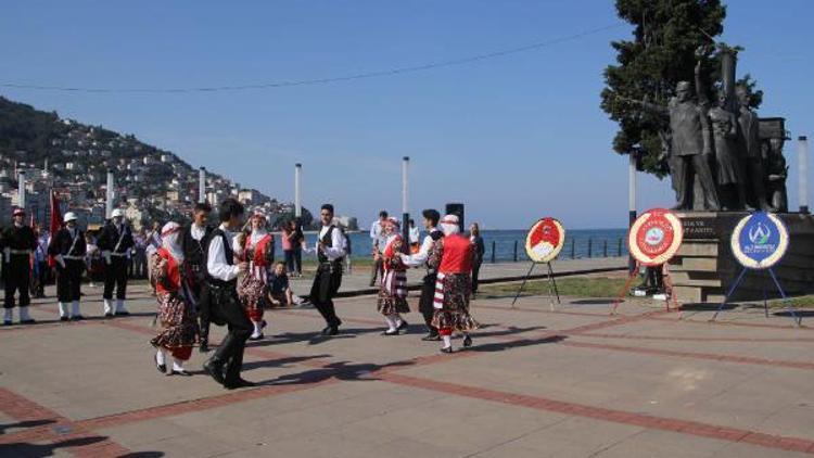 Atatürk’ün Ordu’ya gelişinin yıldönümü kutlandı