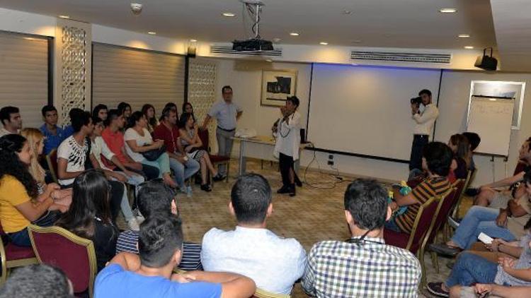 Adana Film Festivalinde sinema öğrencilerine ders
