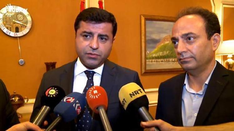 Demirtaş başkanlığındaki HDP heyeti Erbilde