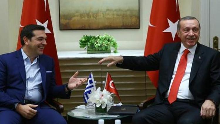 Erdoğan ile görüşen Çipras: Darbelere karışanların Yunanistanda yeri yok