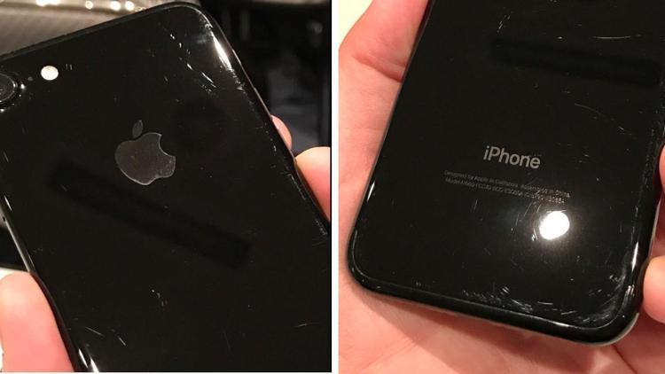 iPhone 7 Jet Black sürümünün çizik kabusu