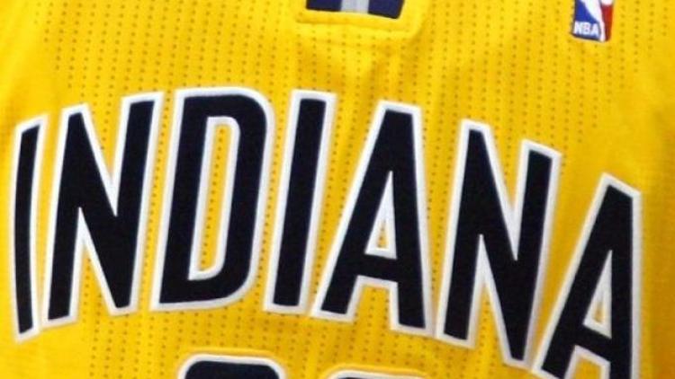 Indiana Pacerstan özel 50. yıl logosu