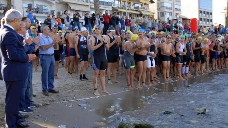 Kuşadasında triatlon heyecanı