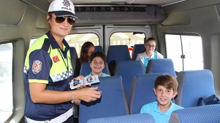 Manisa’daki öğrenci servisleri denetleniyor