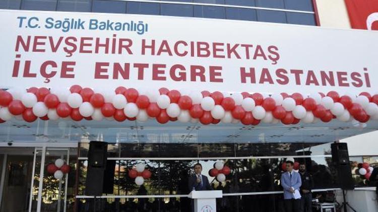 Hacıbektaş’a, entegre hastane açıldı