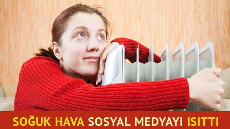 Sosyal medyada Ankara soğuğu