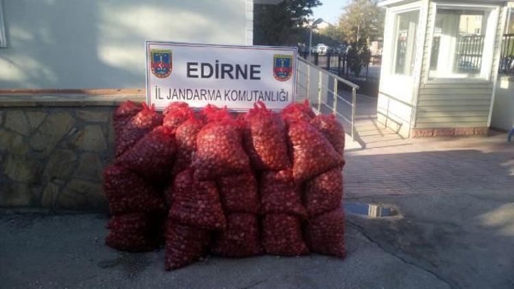 Durdurulan kamyonetten 1 ton 200 kilo kaçak midye çıktı