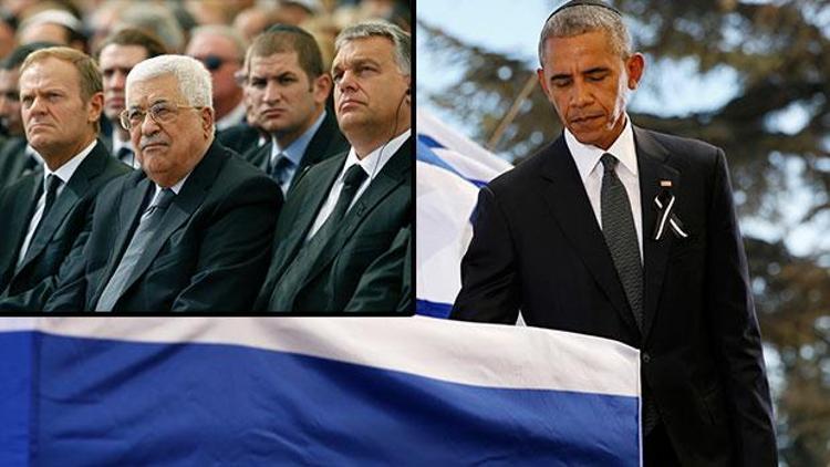 Obama, Peresin cenaze törenine katılan Abbas’a teşekkür etti
