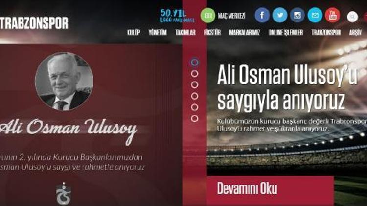 Trabzonspor Ulusoy’u andı