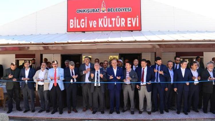 Onikişubat Belediyesi, aynı anda 5 Bilgi ve Kültür Evi açtı