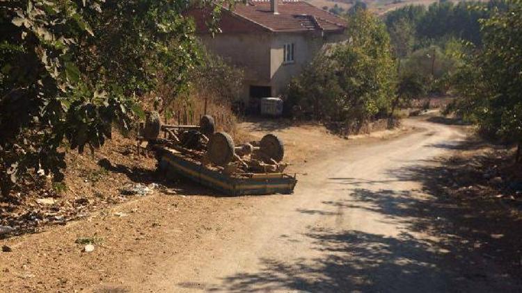 Patpat devrildi, koca öldü, eşi yaralandı