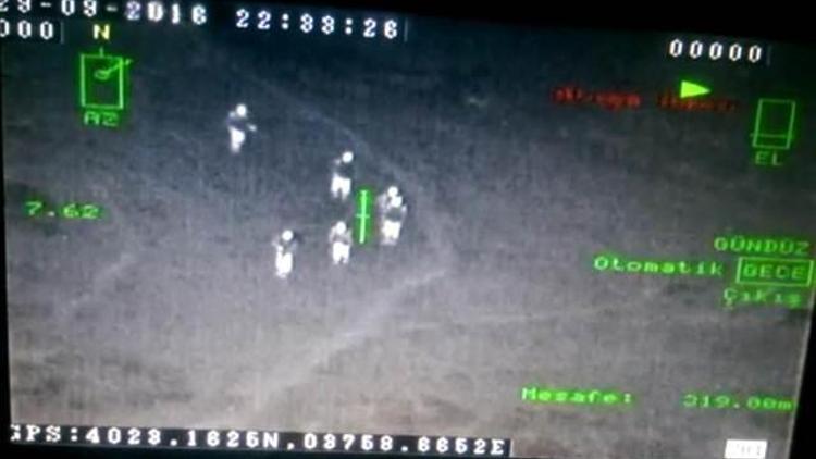 Orduda PKKlı 6 teröristin etkisiz hale getirilmesi, zırhlı araç kamerasında
