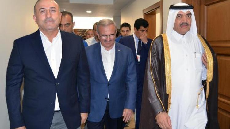 Bakan Çavuşoğlu, Katar Milli Günü etkinliğine katıldı