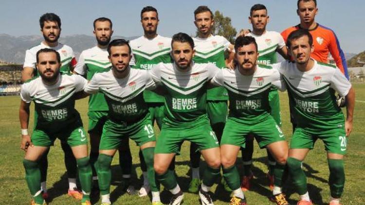 Demre Belediyespor, deplasmanda galip