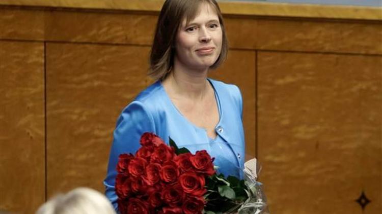 Kersti Kaljulaid ülkenin ilk kadın cumhurbaşkanı oldu