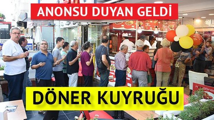 1500 kişiye bedava döner