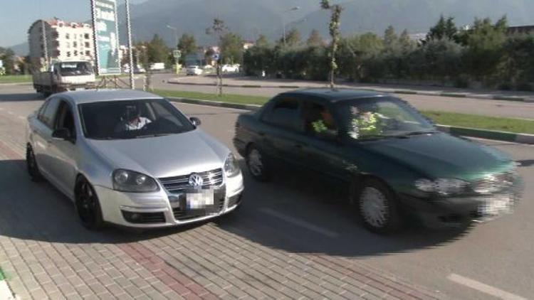 Bursa trafiğinde Drift’ ve ‘Makas atmaya’ sivil denetim