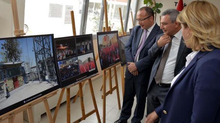 ÇOMÜden 15 Temmuz Milli İradeye Saygı Sergisi