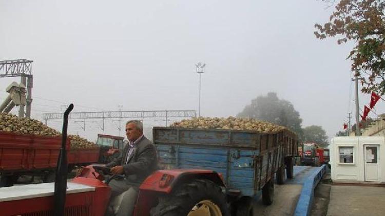 Alpullu şeker fabrikası pancar alımlarına başladı