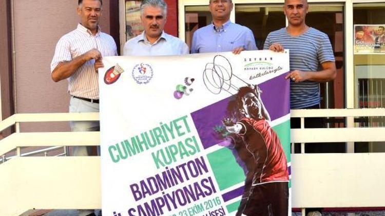 Adanada Cumhuriyet Kupası Badminton şampiyonası yapılacak