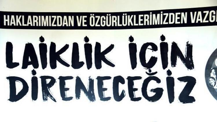Diyarbakırda kadınlardan Laiklik için direneceğiz açıklaması