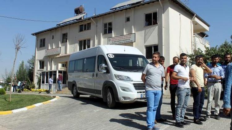 Mardinde servisçilerden zorunlu bağış iddiasıyla eylem