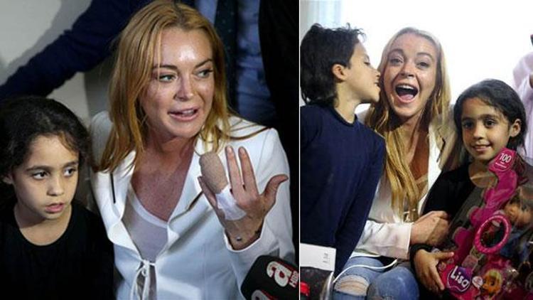 Hollywood yıldızı Lindsay Lohan yine Sultanbeylide