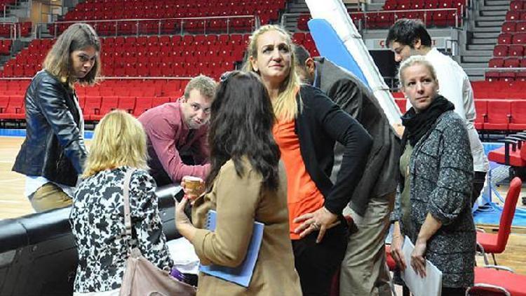FIBA Yetkilileri İstanbulda incelemeler yaptı